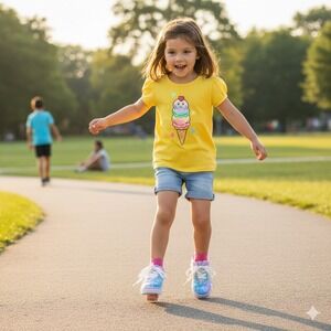 Heelys Pro 20 Prints H006-0721 Rainbow Tie Dye Skate Shoe Sneaker Youth Sz 13C